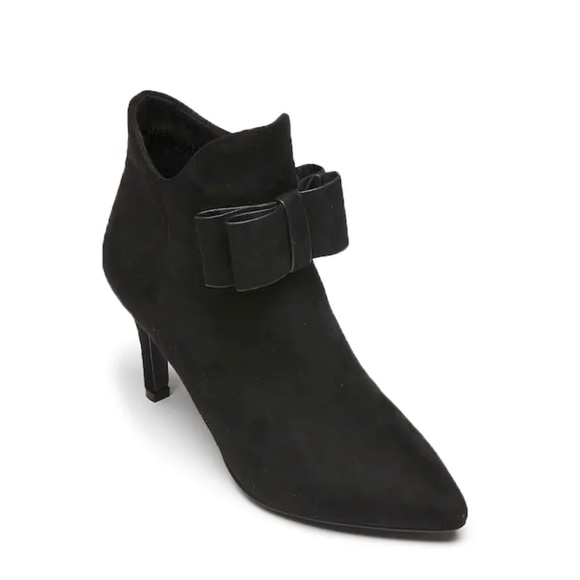 Black Bow Booties - Picture 5 of 5